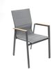 2er Set Bellavista Newport Garten Stapelstühle, Aluminium Bild 2