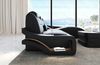 Mini Ecksofa Elegante L-Form Leder - Kunstleder - schwarz - Rechts Bild 4