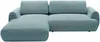 Vente-unique - MONELIA Sofa Stoff Blau - B 167 cm x H 81 cm x L 270 cm Bild 2