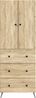 vidaXL Schrankset 2 pcs Sonoma-Eiche 66 x 34,5 x 90 cm Holzwerkstoff 3416882 Bild 4