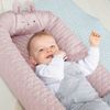 roba Babylounge 'roba Style' - Kuschelnest mit Häschen-Gesicht Lily - Wickelauflage - Rosa Bild 2