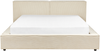Wasserbett Cord LINARDS 180 x 200 cm Beige Bild 5