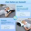 wohnTRAUM24 Nackenstützkissen Orthopädisches Kissen Kopfkissen Nackenschmerzen aus Memory Foam, Füllung: Memory- & Polyetherschaum, Rückenschläfer, Seitenschläfer, Bauchschläfer, ergonomisches Kissen mit individueller Höhenanpassung Bild 3