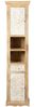 Badhochschrank 45x190cm 'Tibet' Mango natur & weiß antik Bild 3