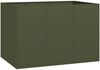 vidaXL Pflanzgefäß Olivgrün 120x80x80 cm Stahl 860790 Bild 2