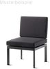 Sieger Lugo Lounge Basis - inkl. 1x Rücken- / Seitenelement + 1x Verbindungselement Einzelteil des Loungesets Lugo, Aluminium Eisengrau, 60 x 36 x 60 Bild 5