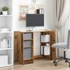 vidaXL Schreibtisch mit Regal Altholz 100 x 40 x 75 cm Holzwerkstoff 8000458 Bild 4