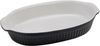 Classic Schwarz-Weiss, Auflaufform oval (mo) Bild 2