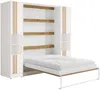 Vente-unique - RAPILI Bett Holz, Platte BeigeWeiß - B 51,2 cm239,2 cm x H 225,2 cm x L 279 cm Bild 3