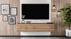 AX LIVING Lowboard Zivolli 160 Lamellenfront TV-Hängeschrank Schwarz/Wotan Lamellen Bild 2