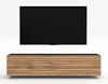 AX LIVING Lowboard Zivolli 160 Lamellenfront TV-Hängeschrank Schwarz/Wotan Lamellen Bild 4