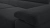 AX LIVING Cord Couch L Form – Arborio L 280 cm Ecksofa in Dunkelgrau Bild 4