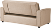 Schlafsofa 2-Sitzer UTTELA Stoff Hellbraun Bild 5