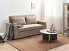 Schlafsofa 2-Sitzer UTTELA Stoff Hellbraun Bild 3