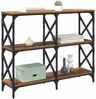 Konsolentisch, Beistelltisch, Konsole Altholz 100 x 28 x 80,5 cm Holzwerkstoff Bild 3