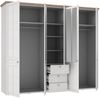Kleiderschrank >Indianapolis< in Schneeeiche - 254,4x216,6x62,1cm (BxHxT) Bild 5