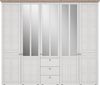 Kleiderschrank >Indianapolis< in Schneeeiche - 254,4x216,6x62,1cm (BxHxT) Bild 3