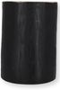 Beistelltisch Block rund, Kernesche massiv, Schwarz, 29 x 29 x 38 cm Bild 3