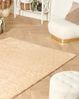 Kunstfellteppich Kaninchen beige 160 x 230 cm Shaggy THATTA Bild 3