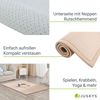 Juskys Krabbelmatte, Polyester beige, 180 x 120 cm Bild 5