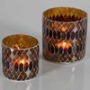 Marokkanisches Mosaik Windlicht Rayan Gelb 2 er Set Bild 3