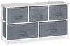 Relaxdays Regalsystem verschiedene Varianten grau Bild 5