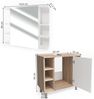 Badmöbel-Set Fynn Sonoma 2 Teile Vicco Bild 3
