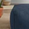 Green Bean® Indoor Sitzhocker Pouf 70x33x28cm EPS-Perlen Füllung -Home Linen Kuschelig Weich Waschbar - Drinnen Bodenkissen Liegekissen Sitzkissen Sitzhocker Sessel Kinder Erwachsene Stoff Dunkelblau Bild 4