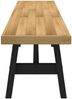 vidaXL Esszimmerbank NOAIN A-Form-Beine 180x40x45 cm Massivholz Kiefer 4100048 Bild 4