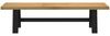 vidaXL Esszimmerbank NOAIN A-Form-Beine 180x40x45 cm Massivholz Kiefer 4100048 Bild 3