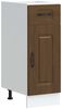 vidaXL Küchenunterschrank Kalmar Braun Eichen-Optik Holzwerkstoff 853464 Bild 2