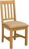 vidaXL Esszimmerstuhl VENLO 2 pcs Massivholz Eiche Beige 42039153 Bild 2