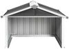 vidaXL Mähroboter Garage, Verzinkter Stahl, 92 x 97 x 63 cm, Anthrazit Bild 4