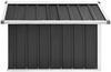 vidaXL Mähroboter Garage, Verzinkter Stahl, 92 x 97 x 63 cm, Anthrazit Bild 5