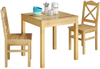 Schöne Sitzgruppe mit Tisch und 2 Stühle Kiefer natur Massivholz 90.70-50 B -Set 20 Bild 2