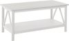 loft24 Couchtisch Tulle, Wohnzimmertisch rechteckig, Kiefer weiß, Landhausstil, Breite 112 cm Bild 5