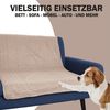 Bestlivings Tierdecke gesteppte Haustierdecke S-XL, Polyester, Haustiermatte - perfekt für Katzen bis große Hunde - Steppdecke Bild 3