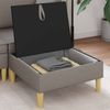 vidaXL Sofa-Hocker mit Stauraum Taupe Stoff 42027128 Bild 3