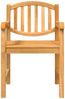 vidaXL 5-tlg. Garten-Essgruppe Massivholz Teak 3157927 Bild 5