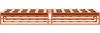 vidaXL Massivholzbett ohne Matratze Wachsbraun 90x200 Kiefernholz 850835 Bild 5
