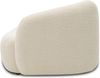 DOMO. collection Recamiere 700013, Liege mit Zierkissen, oval, Füße mit Filzgleitern, Chaiselongue, Sofa, Polstergarnitur, 183 x 105 x 75 (BxTxH), beige Bild 5