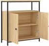 vidaXL Sideboard Sonoma-Eiche 70 x 30 x 80 cm Holzwerkstoff 835530 Bild 5