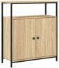 vidaXL Sideboard Sonoma-Eiche 70 x 30 x 80 cm Holzwerkstoff 835530 Bild 2