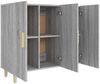 vidaXL Sideboard Grau Sonoma 90 x 34 x 80 cm Holzwerkstoff [817460] Bild 4