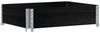 vidaXL Paletten-Aufsatzrahmen Schwarz 80x60 cm Massivholz Kiefer 4010265 Bild 2