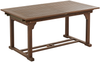 Gartenmöbel Set 6-Sitzer AMANTEA PREMIUM Akazienholz Blau Bild 5
