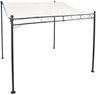 Pavillon Gartenpavillon 2,5x3 m Anbaupavillon Terrasse Pergola Sonnenschutz PU creme Bild 2