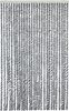 vidaXL Fliegenvorhang Grau, Schwarz und Weiß 118x220 cm Chenille 4004882 Bild 3