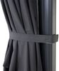 Gastronomie-Ampelschirm HWC-A96, Sonnenschirm, 3x4m (Ø5m) Polyester/Alu 26kg ~ anthrazit ohne Ständer, drehbar Bild 5