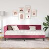 vidaXL Eckbettgestell mit Matratze mit Kopfteil 2 pcs Grün Samt 3393902 Bild 3
